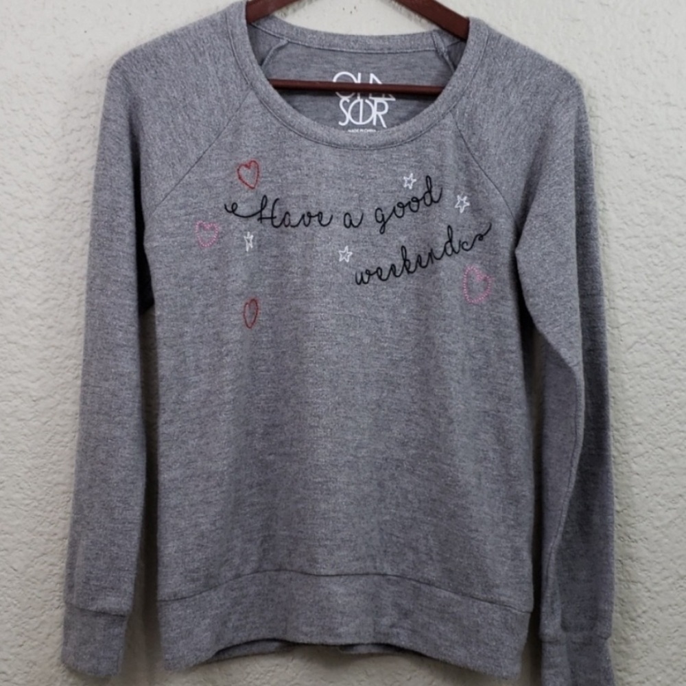 Chaser Sweater Have a Good weekend size M